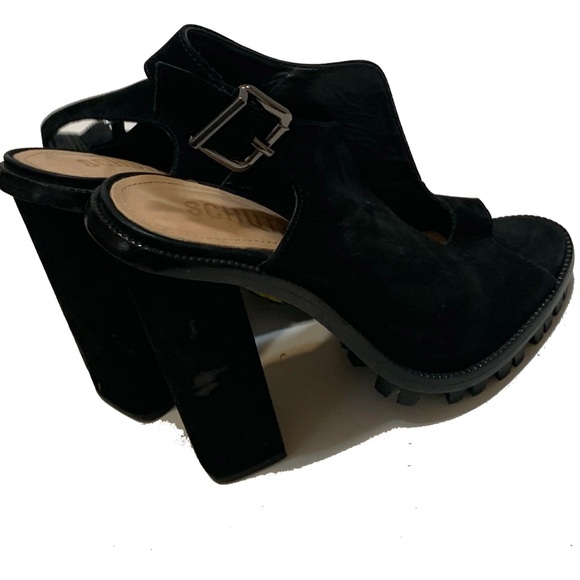 SCHUTZ Shoes - SCHUTZ Black Heeled Shoes Classic Design